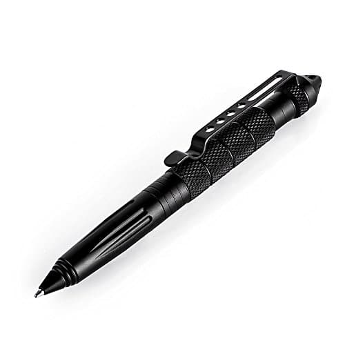 Tactical Pen, Self Defense Multi Tool Precision Writing Glass Breaker with Ink Refill