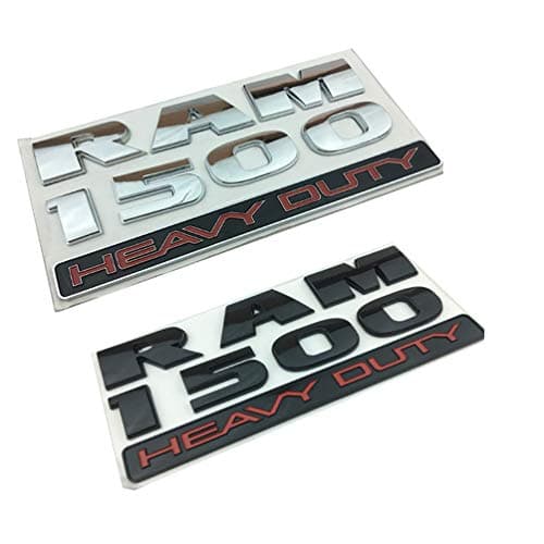 UFFD 2 Pack Car Decorative Logo- Dodge Car Sticker Body Decoration Side Standard,Electroplated Logo Applicable to Dodge Cars