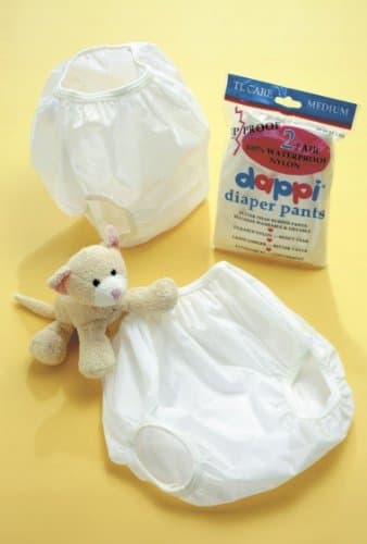Dappi Cloth Diapers - Nylon - White - Newborn