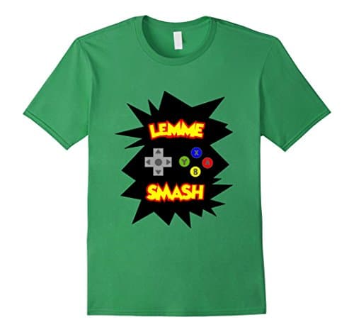 Mens Lemme Smash T-Shirt Large Grass