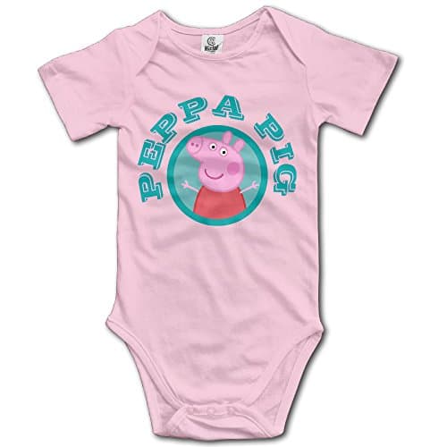 BABBY Baby's Peppa Pig Bodysuit Romper Jumpsuit Pink