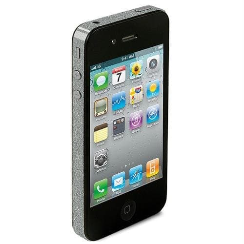 ThinSkin Personalization Films for iPhone 4 and 4S (Ultra Metallic Silver)