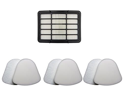 Istinctlife 3+1 Kit, 1 Hepa Filter 3 Pre-filter Foam and Felt for Shark Vacuum Cleaner Navigator Lift-away NV350, NV351, NV352, NV355, NV356E, NV357, UV440, Part Xff350 and Xhf350
