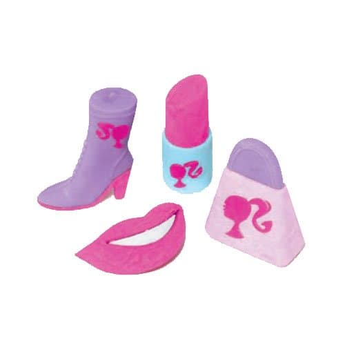 Barbie 3D Eraser Shapes (1 dz)