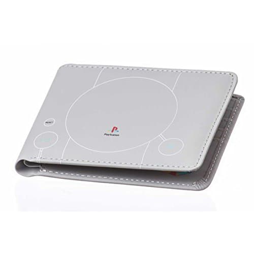 Playstation Wallet Ps1 Console Retro Gamer Official Light Grey
