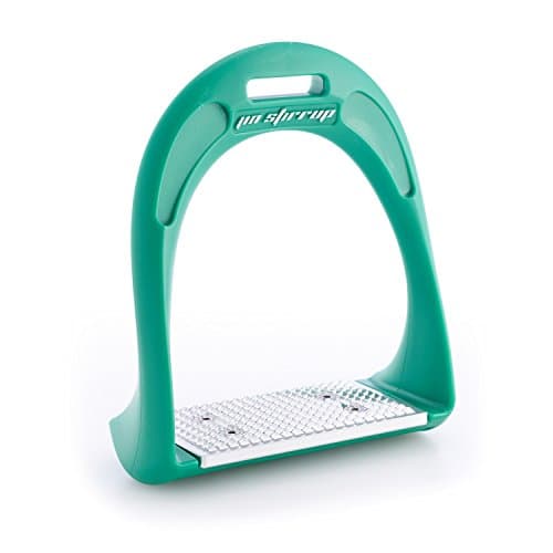 JIN STIRRUP 2 EVOL English Stirrups for Saddle - ECO - Authentic Product - Made in Italy - GREEN