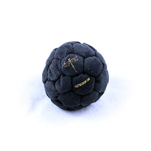 Dragonfly Footbags Mini Midnight 32 Panel Metal Filled Proseries (Hacky Sack)
