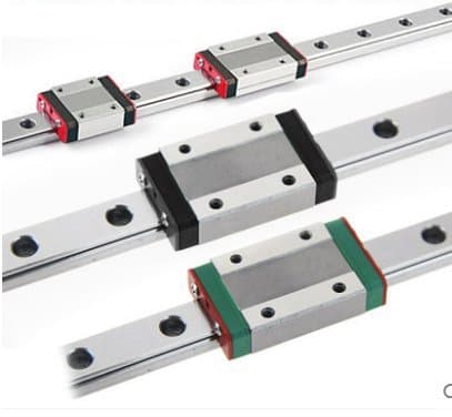 3D print parts cnc Kossel Mini MGN7 miniature linear rail slide1pc MGN7 linear rail guide +1pc MGN7 H carriage 250MM