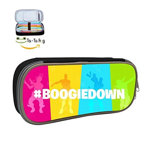 Customized For-Tnite Double Zipper Pencil Case Pen Makeup Pouch Cosmetic Bag For Boys&amp;Girls