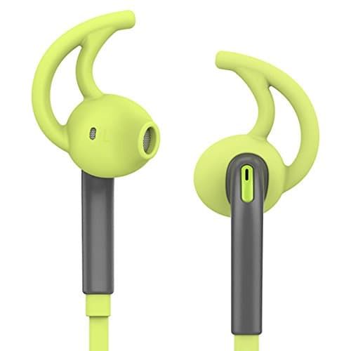 ROCK® [Mucu] 1.2 Meter Earbuds Runner Sport In-Ear Headset Earphones Stereo Bass Headset with Mic Microphone and Volume Control, Sweatproof Lightweight Running Gym Headphones 3.5mm