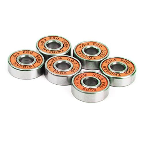 16PCs ILQ-9 8mm Skateboard Roller Inline Skate Wheels Scooter Ball Bearings