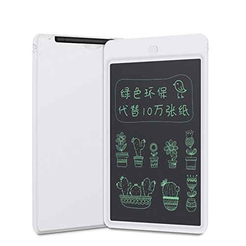 angmno 10 inch Writing Tablet for Drawing and Learning Office Memo e-Writer Pad Message Board (White)