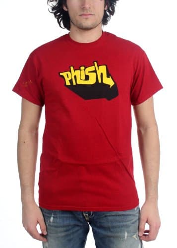 Phish - Mens Aquaphonic T-Shirt In Cherry Red, Size: X-Large, Color: Cherry Red