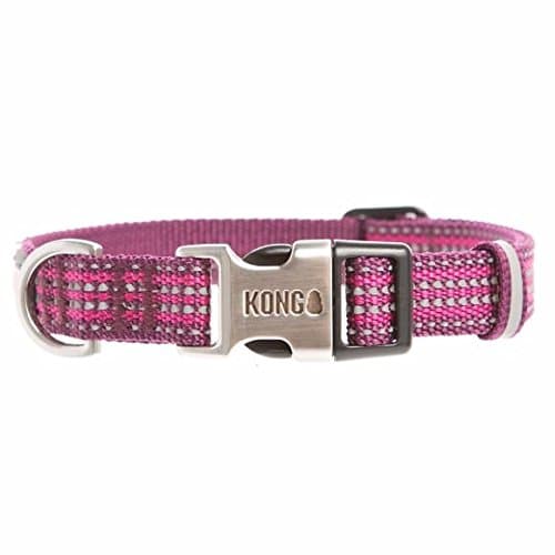 COLLAR New Kong Reflective Dog Maroon XL