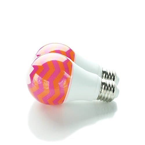 HueVee | Peach Perfect LED ~ Decorative Light Bulb | 40/60 Watt Replacement (3pk)