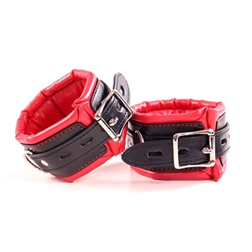 Hirio1 Leather Black Cuff Kit Locking Set Cloth for Beginners Beginners