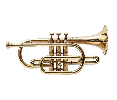 Cornet Finish B Flat Great Look & Sound With Case Mp Gold shry050