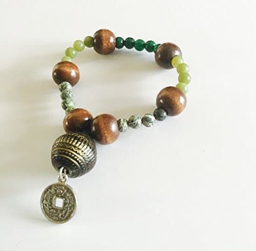 Wrist Mala, I Ching Mala, I Ching Bracelet, Mala Beads, Healing Bracelet, Yoga Bracelet, Good Luck Bracelet, Boho Jewelry, Stretch Bracelet, Stacking Bracelet