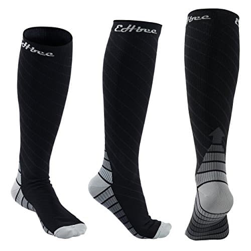 Compression Socks for Men &amp; Women BEST Recovery Performance Stockings for Running, Medical, Athletic, Edema, Diabetic, Varicose Veins, Travel, Pregnancy, Relief Shin Splints, Nursing