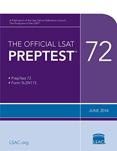 The Official LSAT PrepTest 72--October 2012: June 2014 LSAT (Official LSAT PrepTests)