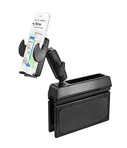 Premium Phone Car Mount Front or Backseat Holder Wedge Console for Oppo F7 A1 A71 R15 w/Anti-Vibration Swivel Cradle (with or without case)