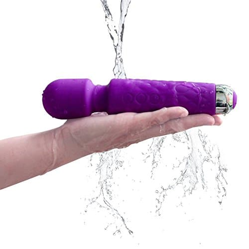 Cute Personal Massager, Recharging Cordless Waterproof Mini Powerful Wand Magic Massager