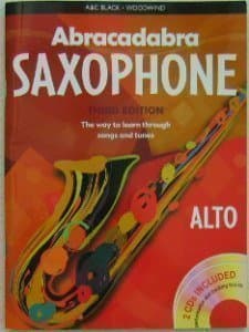 Abracadabra Music Book & CD for Saxophone