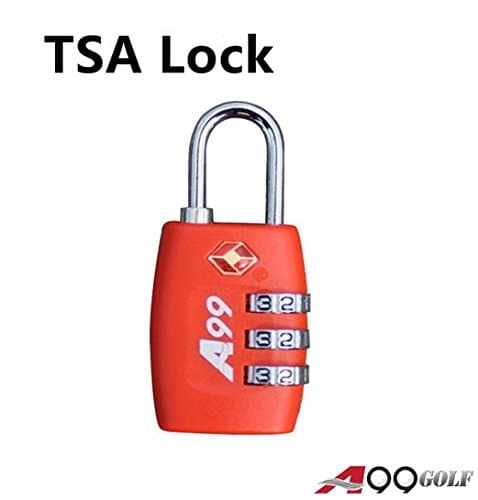 1pc A99 TSA RED 3 DIGIT DIAL COMBINATION TRAVEL LUGGAGE SUITCASE CODE LOCK