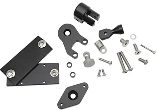 Leader Motorcycle Accessories BAS-RT eCaddy Swivel-Clip Mount - Black