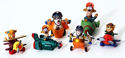 McDonalds - Tale Spin Rare 6 Piece Happy Meal Set - 1989