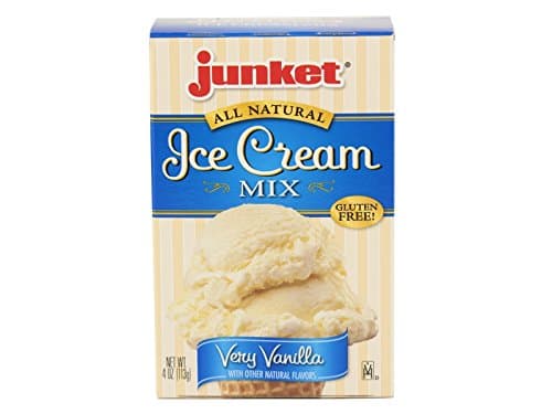 Junket Very Vanilla Ice Cream Mix, 4 Ounce, 3 Pack