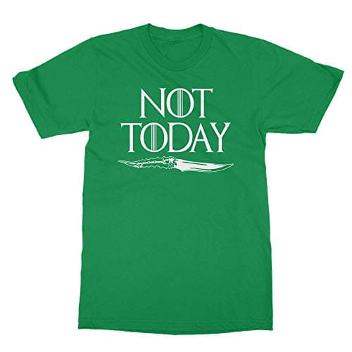 Memento Not Today Unisex Arya Shirt GOT Thrones Tee Final Season Game TV T-Shirt