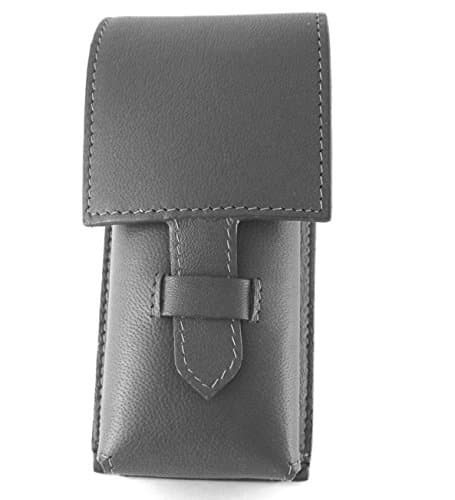 Sheep Napa Leather Case for Badger Brush - Protective/Travel Case