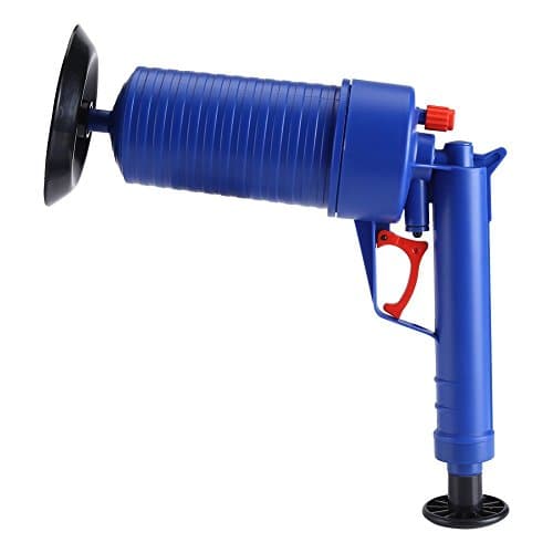 Drain Pump Pipe Dredge Cleaning Tool Air Power Drain Blaster for Toilet Bathtub Sink Floor Drain
