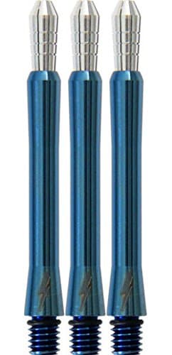 Darthub 1 Set of TARGET GEN 2 PHIL TAYLOR TITANIUM MEDIUM DART STEMS SHAFTS - BLUE