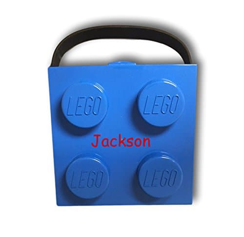 Personalized LEGO Blue Lunchbox Lunch Bag