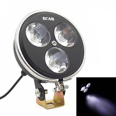 BENSSHOP 3 LED Car Daytime Running Lamp Front Spot Light Searchlight Off-road Vehicle Additional Light (Use for DC 12V-80V) 731YC