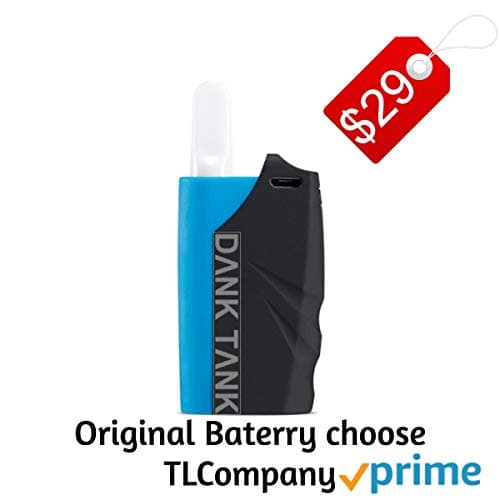 DNKTNK Premium Baterry 510 Thread Variable Voltage Charger Kit | Smokeless Inhaler (Blue)