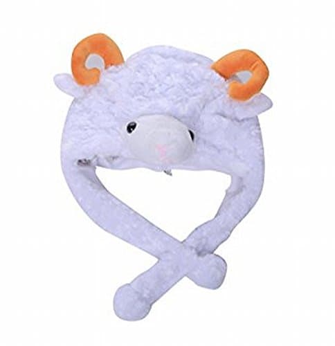 Animal Plush Earmuff Winter Warm Fluffy Cap 2