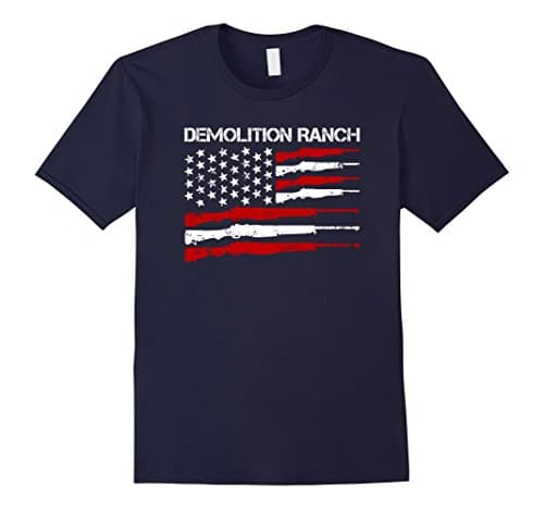 Mens Demolition Ranch T-Shirt Large Navy