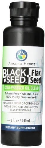 BLACK SEED W/FLAX OIL by Amazing Herb