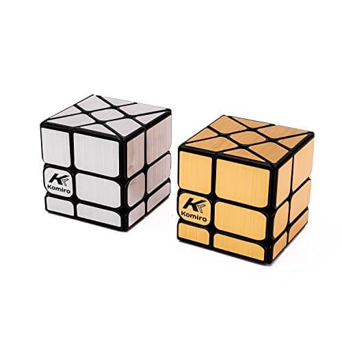 The Wheel Wind Puzzle Cube Magic Cubes 3X3 Game Toy Brain Teaser Gold Silver The Mirror S Puzzle Cube Magic Cubes 3X3 Mirror Game Toy Brain Teaser Gold Silver