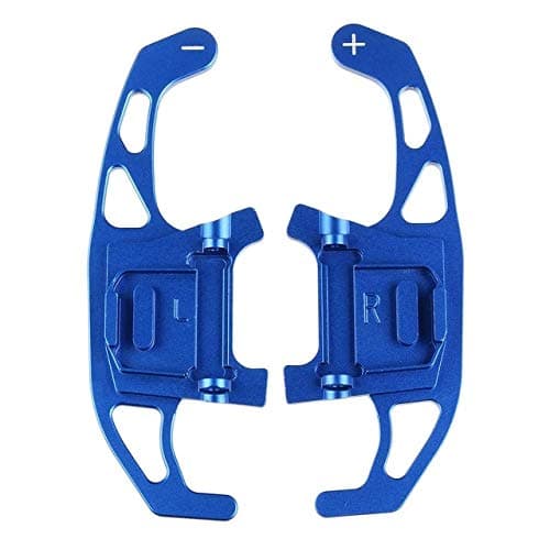 KeoKasu - 2Pcs Car Steering Wheel Paddle Shift Extend Shifter For VW GOLF GTI R GTD GTE MK7 7 For POLO GTI Scirocco 2014 2015 2016-2018