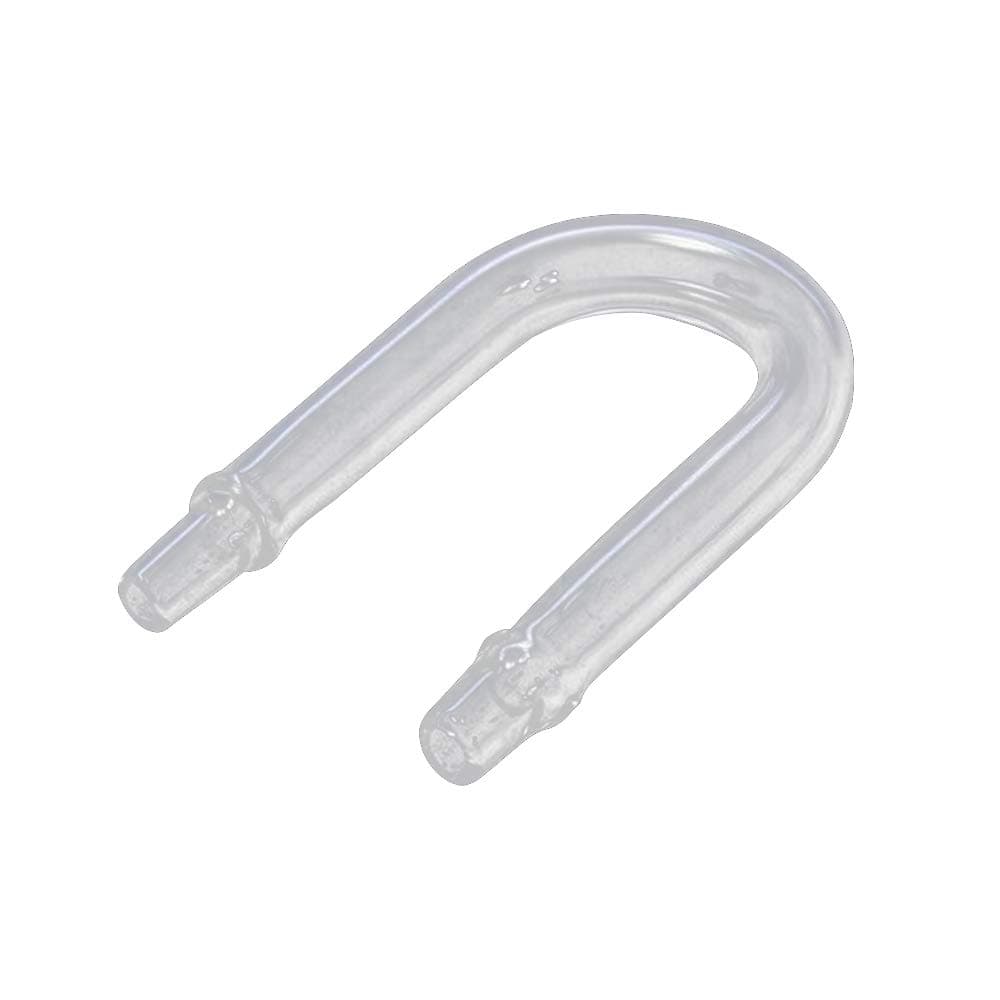 Fish Tank Pipe U Shape Tube Bend, Aquarium CO2 Regulator,U Shape Aquarium CO2 Diffuser Check Glass Tube Suction Cup
