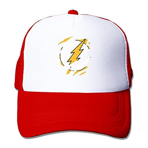 YYAASHOP Unisex Creative Flash Super Hero Trucker Hats Snapback Caps