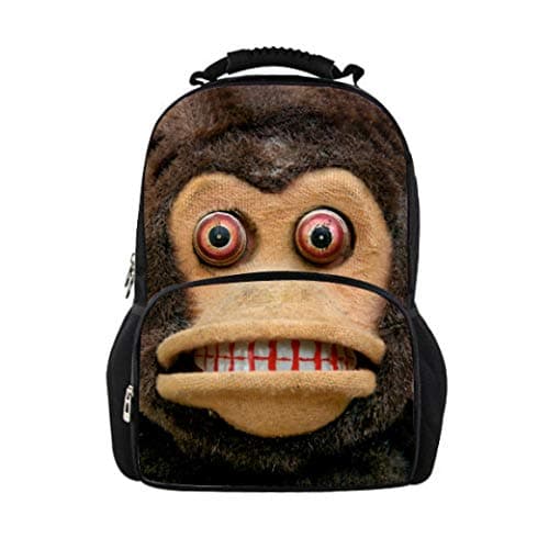 3D Animal Face Print Backpack,Suitable for Kids,School Backpack,Children,Bookbags,Teenerger,Felt Fabric,Large Capacity,9D Vivid Backpack For Laptop