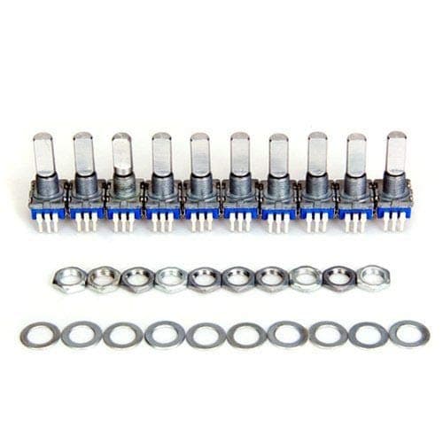 10 pieces 12 mm key switch rotary encoder switch LW