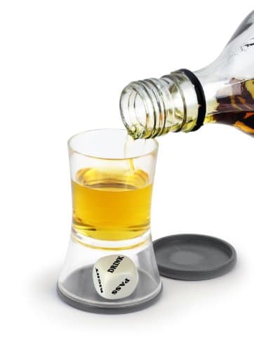 Barbuzzo Loaded Dice - The Ultimate Home Party Drinking Game - Fill the Shot, Slam it Down, & Do Whatever the Die Tells you to Do - Great Gift For Home Entertaining, Parties, Tailgates & Get Togethers