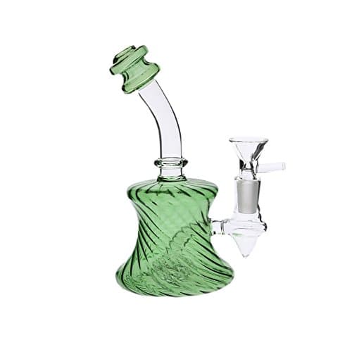 Trendership Mini Green Glass Handmade