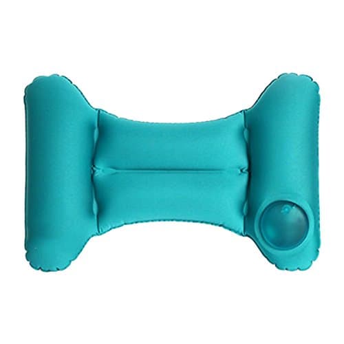 ICEBLY Portable Lumbar Inflatable Waist  Compact Support Back Camping Pillows for Outdoor/Travel/Hiking for Men/Women/Kids, Green